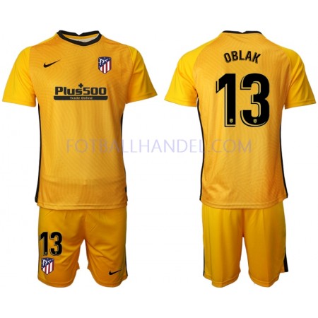 Barn Fotballdrakter Keeper Atlético Madrid Jan Oblak 13 2020-21 Kortermet M002